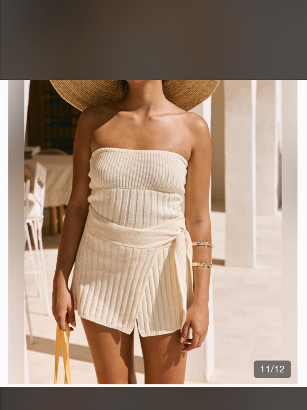 Sabo Skirt Knit Wrap Dress